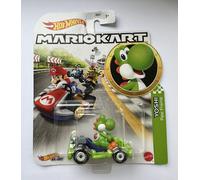 Hot Wheels Mario Kart Yoshi Pipe Frame Kart Brand