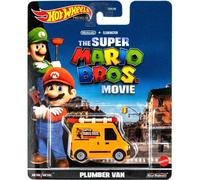 Hot Wheels Mario Movie Plumber Van 1:64, Orange (HKC19)