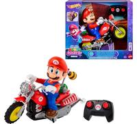 Hot Wheels, Includes 1 Mario Wheelie Motocross RC and remote control, JML15