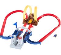 Hot Wheels Mariokart Bowsers Castle Chaos Play Set