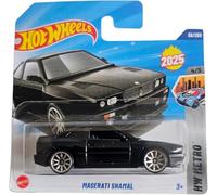 Hot Wheels Maserati Shamal, 2025 Collection, 53/250, Die-Cast Model Car, Black