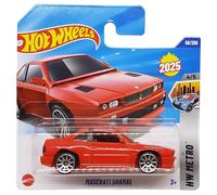 Hot Wheels Maserati Shamal HYW21 HW Metro 4/5 Short Card Red Maserati Licence Mattel 2025 1:64