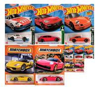 Hot Wheels Matchbox Porsche Multi Car Bundle Set