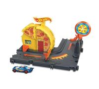Hot Wheels LT-HKX44 Mattel City Speedy Pizza Pick-Up/from Assort, Multicolored, One Size