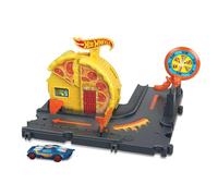 Hot Wheels LT-HKX44 Mattel City Speedy Pizza Pick-Up/from Assort, Multicolored, One Size