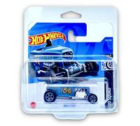 Hot Wheels Max Steel (Gunmetal Grey) 4/5 Rod Squad 2022-224/250 (Short Card) *** COMES IN A KLAS CAR KEEPER PROTECTIVE COLLECTORS CASE *** HCT29