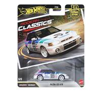 Hot Wheels Mazda 323 GTR Car Culture Vehicle, Premium 1:64 Scale Die-Cast Toy Car with Real Riders Tires & Metal/Metal Body & Chassis, JKF17