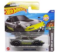 Hot Wheels Mazda MX-5 Miata HW Dream Garage 2/5 (1/250) HYW18 Grey 2025 + Protector Short Card Frikimonkey