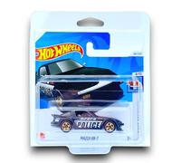 Hot Wheels Mazda RX-7 (Black (Japanese Police)) 8/10 HW First Response - 2024-80/250 (Short Card) - includes a KLAS Car Keeper Protector Case - HTD54