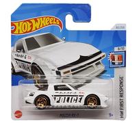 Hot Wheels - Mazda RX-7 - HW First Response 8/10 - HTB62 - Short Card - Police - Emergency Car - White - Mattel 2024