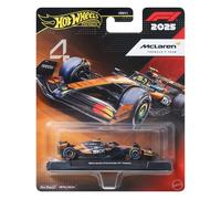 Hot Wheels McLaren Formula 1 Team 4 Lando Norris F1 Premium 2025 Collectable 3+