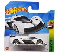 Hot Wheels - McLaren Solus GT - HW Exotics 10/10 - HKG70 - Short Card - Sports Car - White - Mattel 2023