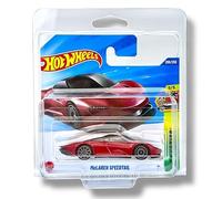 Hot Wheels McLaren Speedtail (Dark Red) 5/5 HW Exotics - 2025-209/250 (Short Card) - includes a KLAS Car Keeper Protector Case - JBB26