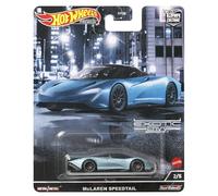 Hot Wheels McLaren Speedtail Light Blue Metallic 1:64 Diecast Car