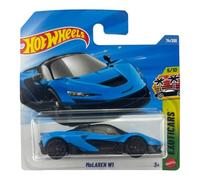 Hot Wheels McLaren W1 [Blue] Exoticars 5/10, 74/250, 1:64 Scale Diecast Toy Vehicle