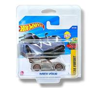 Hot Wheels McMurtry Spéirling (Metallic Dark Silver) 7/10 Peak Pursuit - 2025-237/250 (Short Card) - includes a KLAS Car Keeper Protector Case - HYW55
