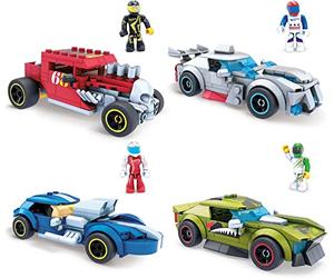 Hot Wheels Mega Bloks HW Construx Rockin' Racers Astd