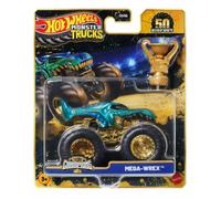 Hot Wheels Mega Wrex Monster Truck Trophy Champions 50th Anniversary 1:64 Scale