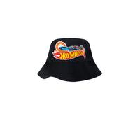 Hot Wheels Men's Bucket Hat in Black Hot Wheels Black One Size