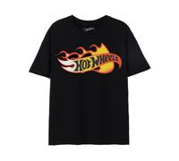 Hot Wheels Mens Flames Logo T-Shirt NS7926