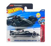 Hot Wheels - Mercedes AMG Petronas Formula 1 Team - Track Aces 1/6 - HYX78 - Short Card - Black - 2021