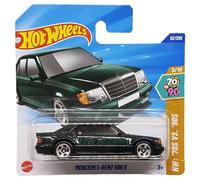 Hot Wheels - Mercedes-Benz 500 E - HW: ´70s vs. `90s 1/10 - HYX02 - Short Card - Dark Green Metallic - Mattel 2025 - 1:64