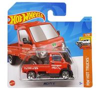 Hot Wheels - Mighty K - HW Hot Trucks 7/10 - HKJ03 - Short Card - Ryula Circuit - Red - Mattel 2023-1:64