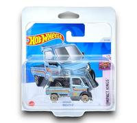 Hot Wheels Mighty K (Metallic Light Blue) 1/5 Compact Kings - 2024-21/250 (Short Card) - COMES IN A KLAS CAR KEEPER SHORT CARD PROTECTOR CASE - HTC17