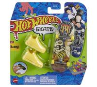 Hot Wheels Mini Skateboard Includes Shoes. 10 cm - Assorted Models