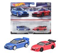 HOT WHEELS MITSUBISHI LANCER EVOLUTION VI AND '95 MITSUBISHI ECLISPE HKF59