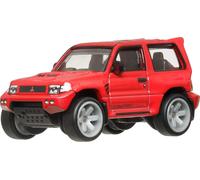 Hot Wheels MITSUBISHI PAJERO Evolution Red Model Car 1:64 7cm HRV89