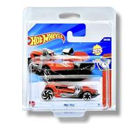 Hot Wheels Mod Mill (Orange, White & Grey) 7/10 Muscle Mania - 2025-218/250 (Short Card) - includes a KLAS Car Keeper Protector Case - HYW47