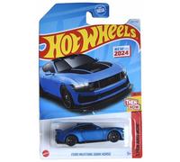 Hot Wheels Ford Mustang Dark Horse, Then and Now 10/10 [Blue] 250/250