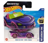 Hot Wheels - Monster High Ghoul Mobile - HW Screen Time 1/10 - HYW61 - Short Card - Mattel 2025-1:64