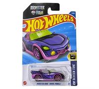 Hot Wheels Monster High Ghoul Mobile (Purple), 1/10 1:64 Scale Die-Cast