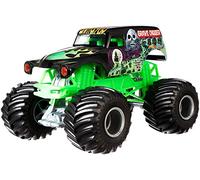 Hot Wheels Monster Jam Grave Digger Die-Cast Vehicle, 1:24 Scale