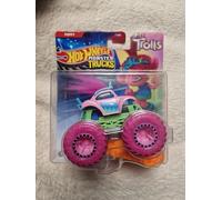 Hot Wheels Monster Trolls Band Together Poppy Monster Trucks Kids Children Toys