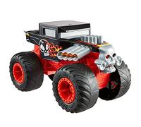 Hot Wheels Monster Truck Double Troubles 1:24 Scale Transforming Trucks, Bone Shaker, Ages 3 to 5 GCG07