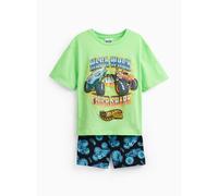 Hot Wheels Monster Truck Print Shortie Pyjamas 5-6 years