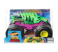 Hot Wheels Monster Trucks 1:24 Scale Skelesaurus Toy Vehicle for Kids Ages 3 and Up