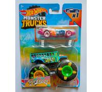 Hot Wheels Monster Trucks 1:64 Choose Model Glow in the Dark Colour Shifters Toy