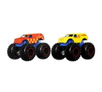 Hot Wheels Monster Trucks 1:64 Color Shifter Demo Derby Toy Vehicle for Kids Ages 3+