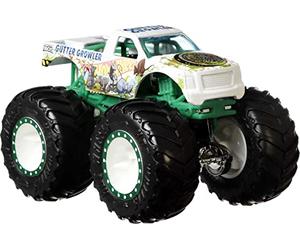 Hot Wheels Monster Trucks 1:64 Scale 4-Pack Assortment with Giant Wheels Gift Idea for Kids 3 to 6 Years Old, GBP23