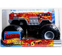 Hot Wheels Monster Trucks 5 Alarm Die-Cast Vehicle, 1:24 Scale, Oversized New Paint for 2026