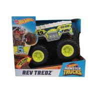 Hot Wheels Monster Trucks 5 Alarm Rev Tredz Vehicle