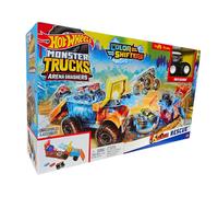 Hot Wheels Monster Trucks Arena Smashers Colour Shifters 5-Alarm Rescue Team