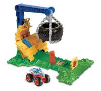 Hot Wheels Monster Trucks ARENA SMASHERS RHINOMITE CHARGIN' CHALLENGE Playset
