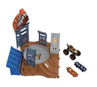 Mattel Hot Wheels Monster Trucks Shark Spin Out Playset Toys