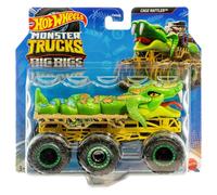 Hot Wheels Monster Trucks Big Rigs Cage Rattler 1:64 Scale Kids Truck Toy Age 3+