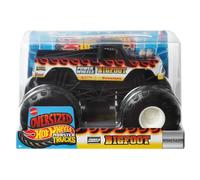 Hot Wheels Monster Trucks Bigfoot 1:24 Scale Flames Toy for Ages 3+